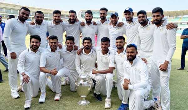 Saurashtra team wins 2019-20 Ranji Trophy title